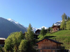 Apartment | View from property - Apartment in La Tzoumaz Near Ski Slopes (Riddes)