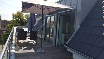 Apartemen Panorama | Teras/patio