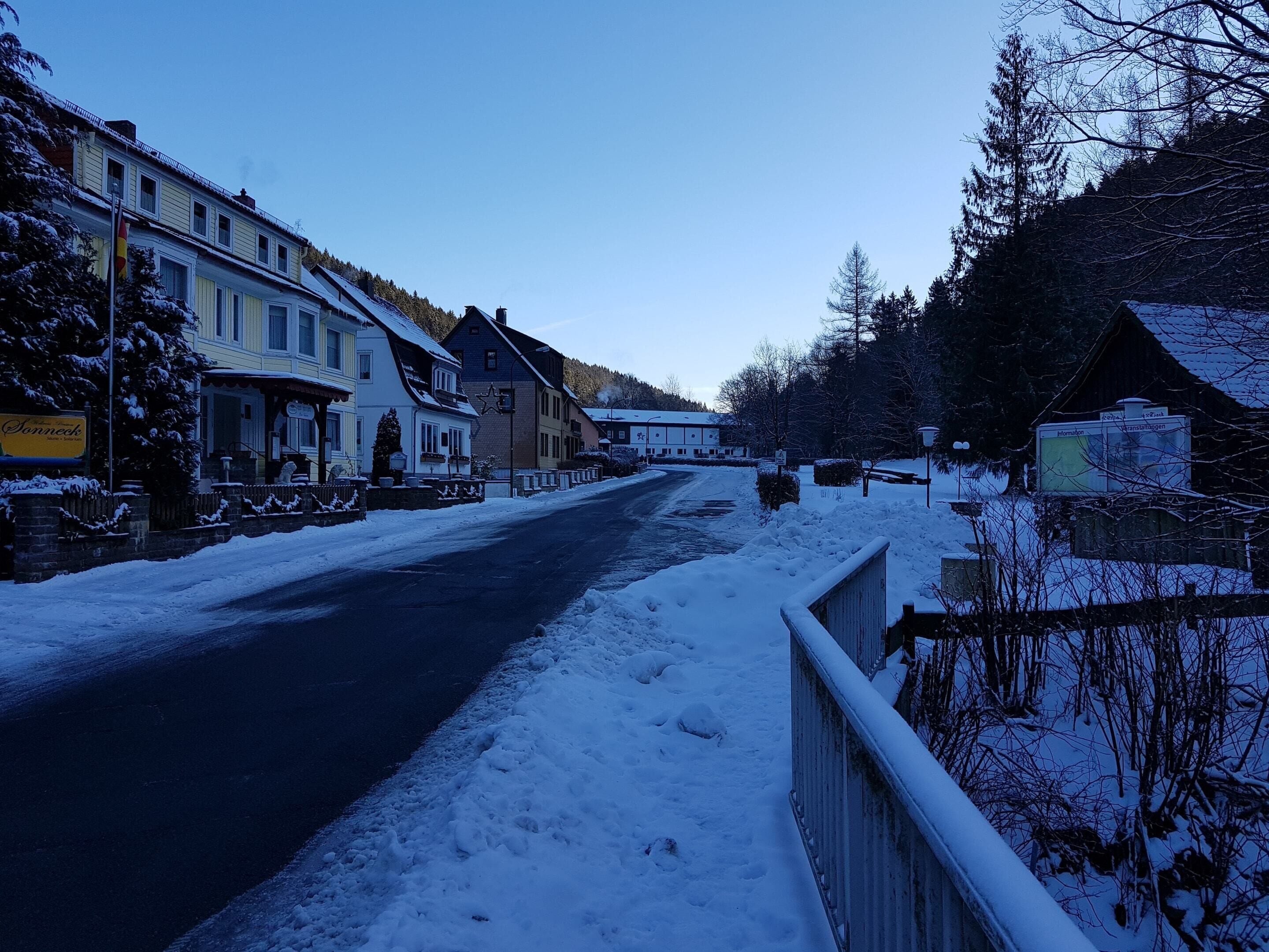 Utsikt fra overnattingsstedet