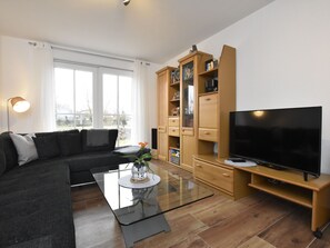 Ferienhaus | Wohnzimmer | Kamin, DVD-Player
