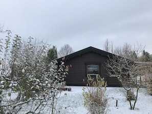 Exterior - Modern Wooden House in Sauerland Near Diemelsee With Separate Children's Playhouse (Diemelsee)