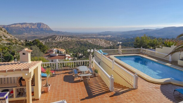 Balcony - Modern Villa in Pedreguer With Private Pool (Pedreguer)