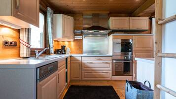 Chalet | Dapur pribadi | Kursi makan untuk bayi