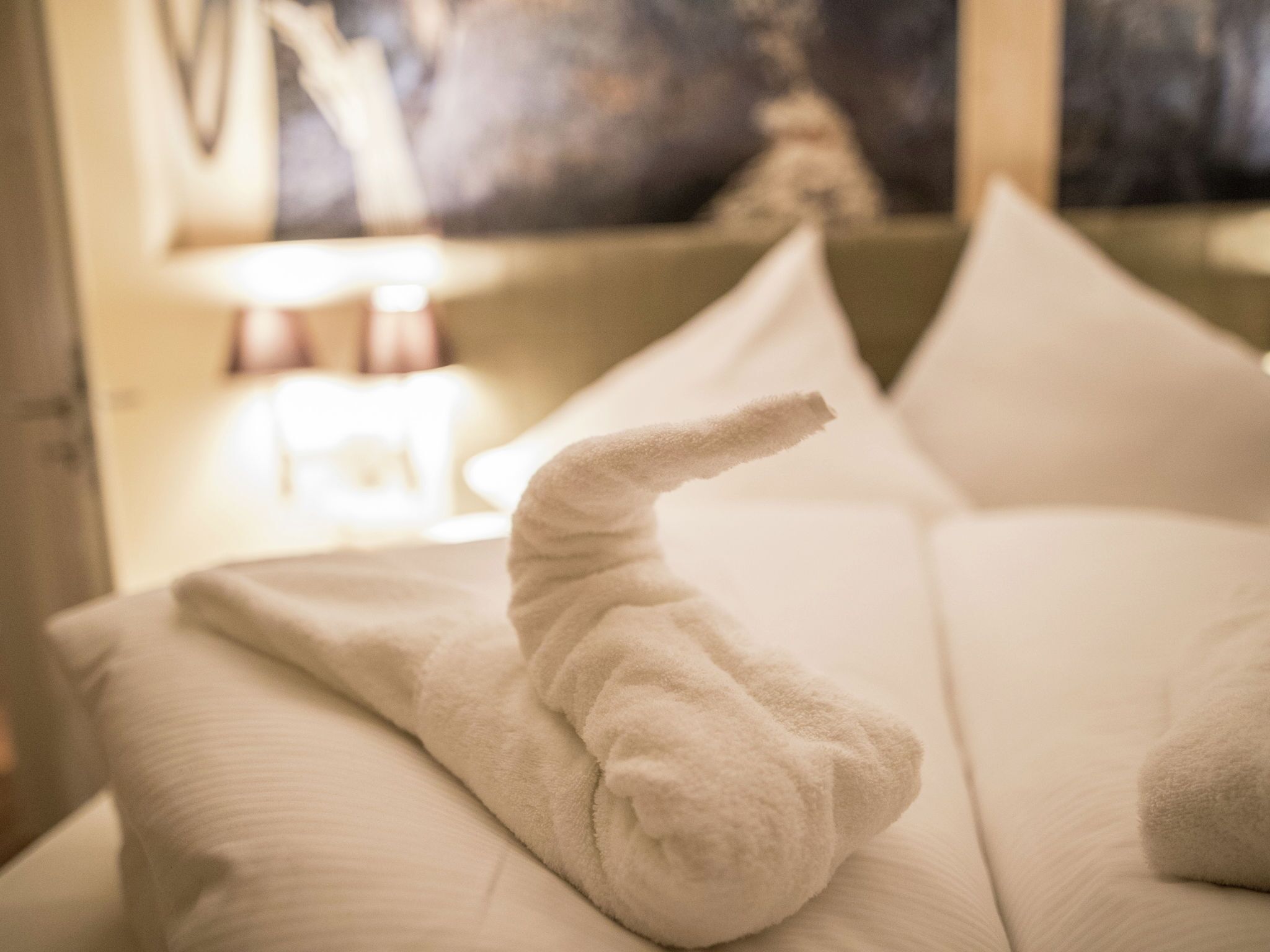 4 Schlafzimmer, individuell eingerichtet, Bettwäsche