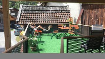 Ferienhaus | Balkon