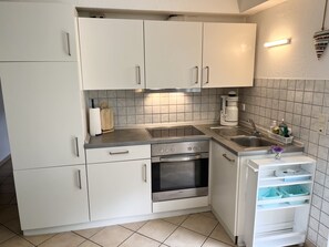 Apartment | Eigene KĂŒche | Herdplatte, Hochstuhl