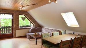 Living room - Graceful Apartment in Sieber With Swimming Pool (Herzberg am Harz)