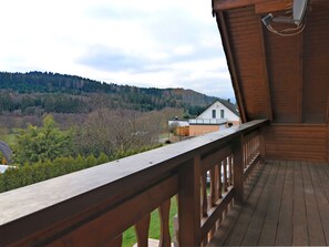 Ferienhaus | Balkon
