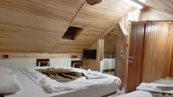 Penthouse Room | Premium bedding, down comforters, desk, soundproofing