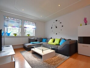 Huis | Woonkamer | Een open haard