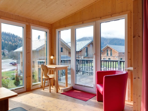 Chalet | Blick von der Unterkunft