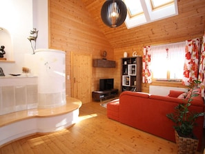 Living room - Charming Chalet in Hohentauern Near Ski Lift (Hohentauern)