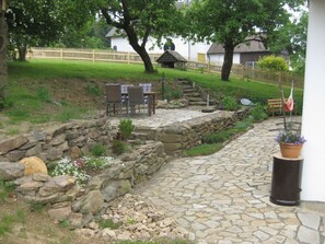 House | Balcony - Unique and Historic Holiday Home With Private Garden (Stadlern)