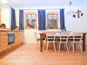 Dining - Unique and Historic Holiday Home With Private Garden (Stadlern)