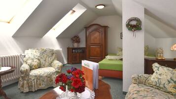 2 bedrooms, individually furnished, iron/ironing board