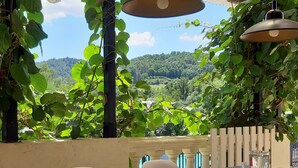 House | Balcony - Charming Holiday Home in Étables With Swimming Pool (Étables)