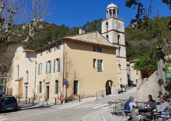 Vista desde la propiedad