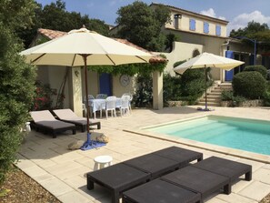 Villa | Balcony - Sunny Provence Getaway (Villes-sur-Auzon)