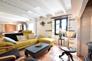Living room - Brittany Escape With Garden (Cleden-Cap-Sizun)