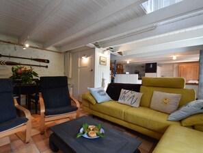 House | Living room - Brittany Escape With Garden (Cleden-Cap-Sizun)