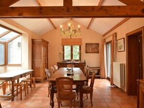 Dining - Spacious Holiday Home in Herbeumont With Garden (Herbeumont)
