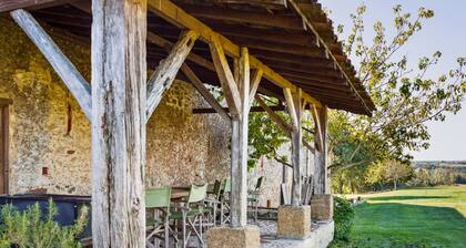 Vintage Mansion in Caupenne-d'armagnac With Private Swimming Pool