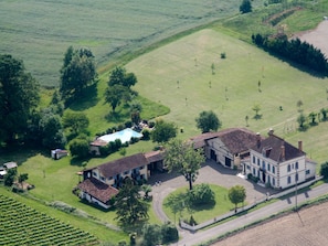 Exterior - Vintage Mansion in Caupenne-d'armagnac With Private Swimming Pool (Caupenne-d'Armagnac)