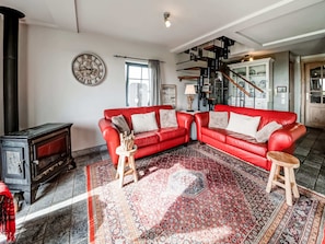Living room - Petit Wilogne Holiday Home in Mont (Houffalize)