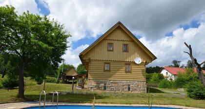 Quaint Holiday Home in Velké Hamry With Heated Pool
