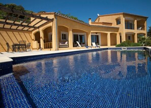 Villa | Exterior - Roquebrun Villa With Pool (Roquebrun)