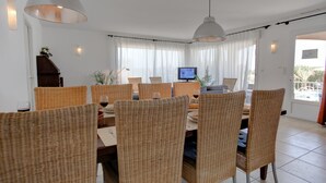Dining - Spacious Villa With Studio and Private Olive Grove in the Beautiful Aigne (Aigne)