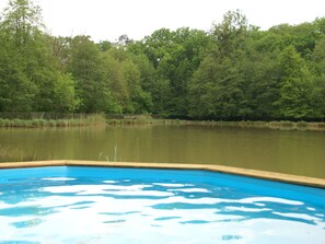 Outdoor pool - Luxurious Holiday Home in Delain With Jacuzzi (Delain)