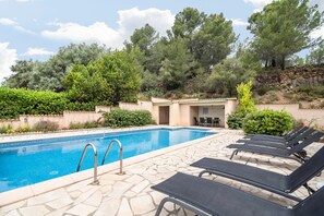 Villa | Pool | Indoor pool, outdoor pool - Charming French Villa With Pool (Cebazan)