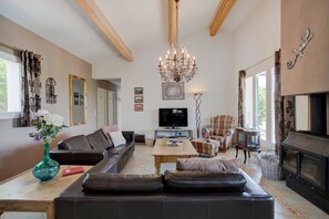 Villa | Living room - Stylish Family Villa in Felines (Boutenac)