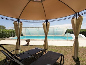 Pool - Upscale Mansion in Brouchaud With Views Across Private Pool (Brouchaud)
