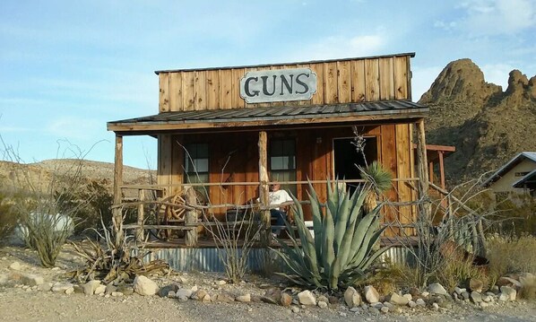 Exterior - Big Bend Lodging at Ten Bits Ranch | Room #3 (The Gun Shop) (Terlingua)