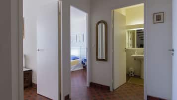 3 bedrooms, individually furnished, bed sheets
