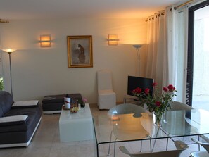 House | Living room | DVD player - Luxurious Holiday Home in Mandelieu-la-napoule With Pool (Mandelieu-La-Napoule)