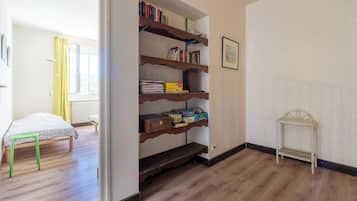 3 bedrooms, individually furnished, bed sheets