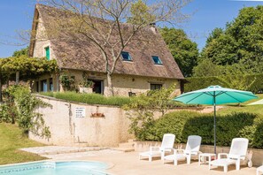 House | Exterior - Holiday Home in Dordogne With Pool (Thenon)