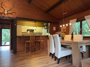 House | Living room - Pretty Holiday Home in Eschede Germany near Forest (Eschede)