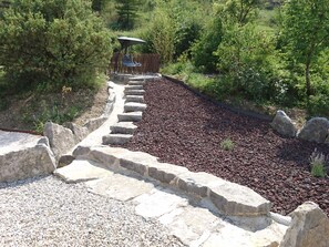 Garden - Elegant Villa With Private Pool (Les Vans)