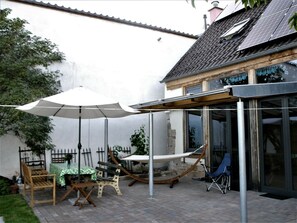 House | Balcony - Holiday Home in Kimmelsbach With Terrace, Garden, Sauna, Pond (Bundorf)