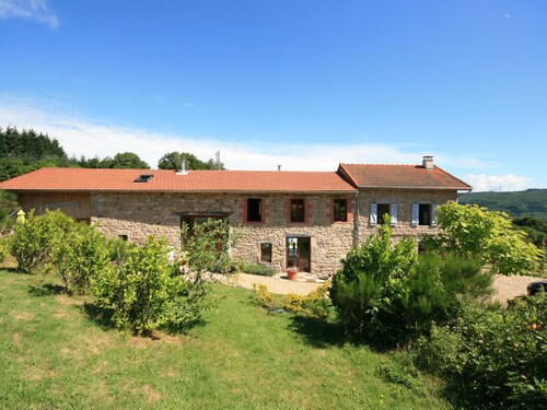 Rustic Holiday Home in Lavoine With Pool Near Lake & Forest