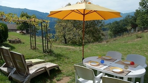 Balcony - Cozy Holiday Home in Accons With Meadow Near (Accons)