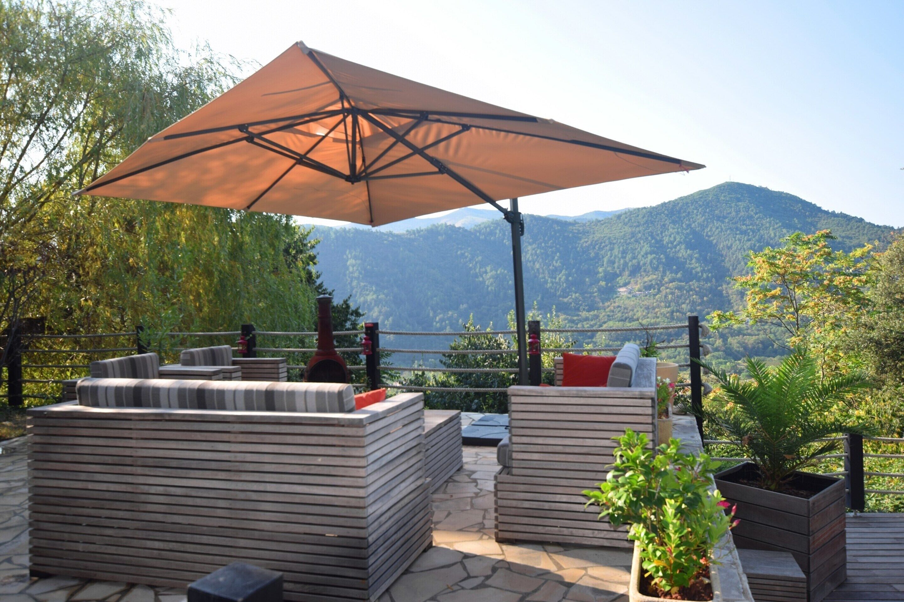 Ferienhaus | Balkon