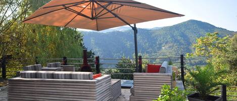 Ferienhaus | Balkon