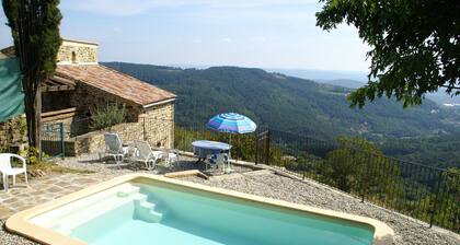 Stone Villa With Panoramic Views