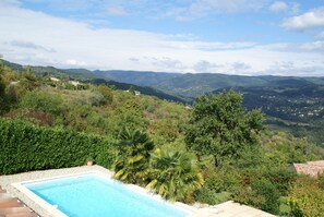 View from property - Charming Villa Near Les Vans (Les Vans)
