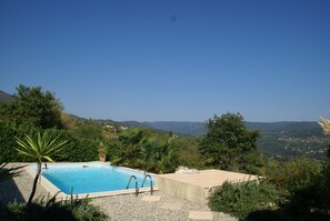 View from property - Charming Villa Near Les Vans (Les Vans)